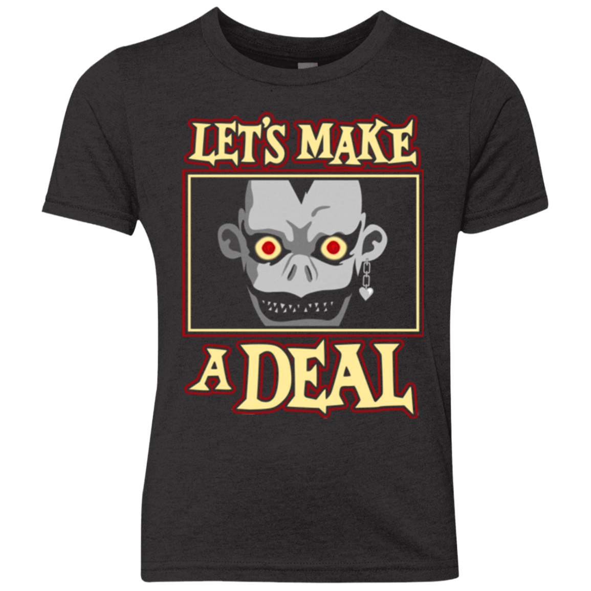 T-Shirts Vintage Black / YXS Eye Deal Youth Triblend T-Shirt