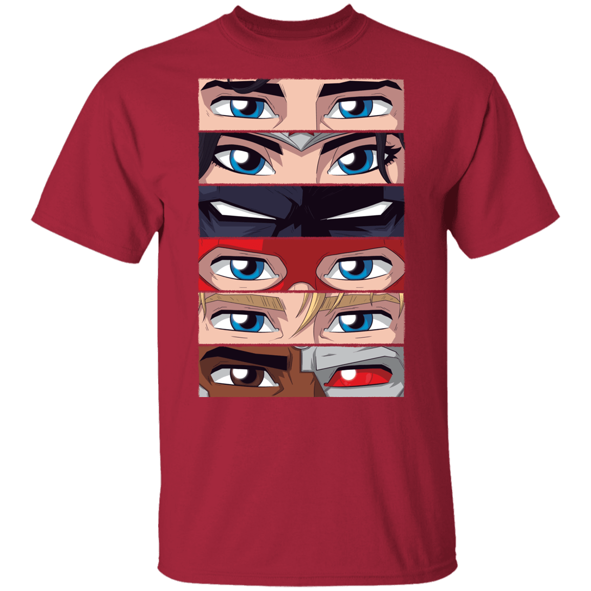 T-Shirts Cardinal / YXS Eyes Of Justice Youth T-Shirt