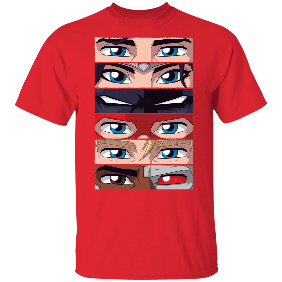 T-Shirts Red / YXS Eyes Of Justice Youth T-Shirt