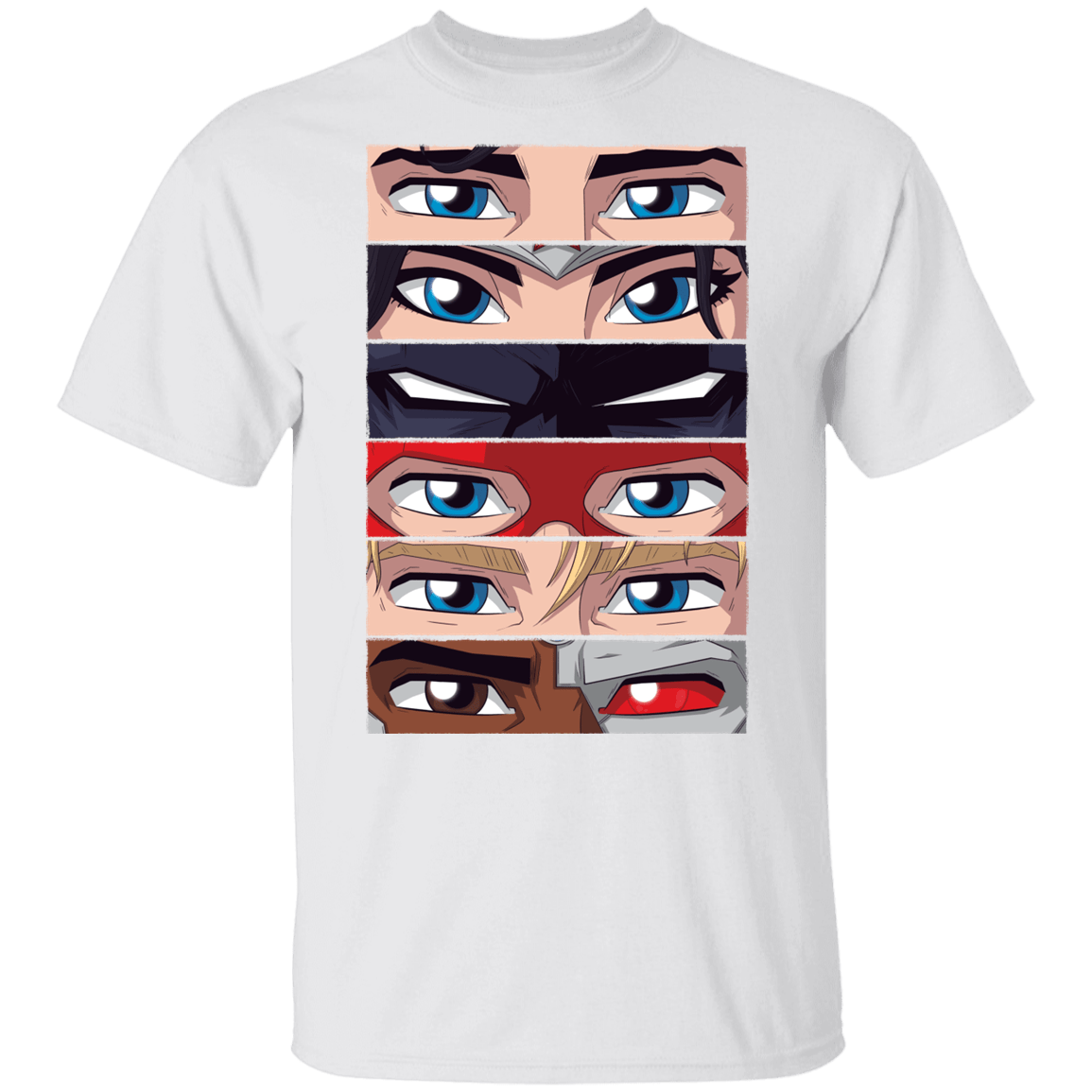 T-Shirts White / YXS Eyes Of Justice Youth T-Shirt