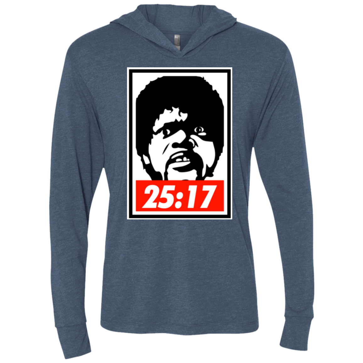 Ezekiel rules Triblend Long Sleeve Hoodie Tee