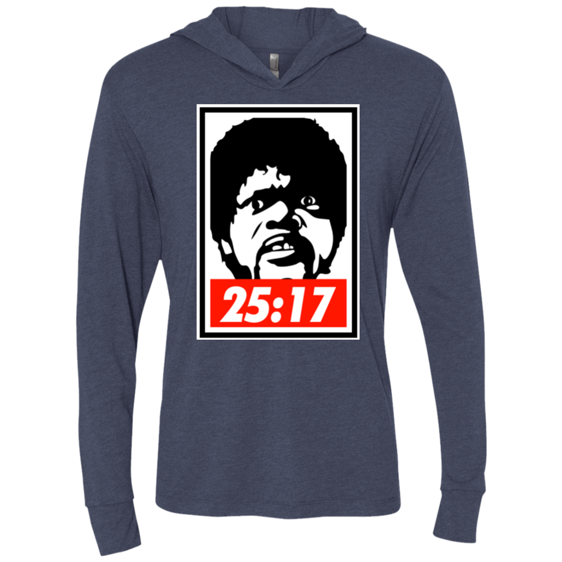 T-Shirts Vintage Navy / X-Small Ezekiel rules Triblend Long Sleeve Hoodie Tee