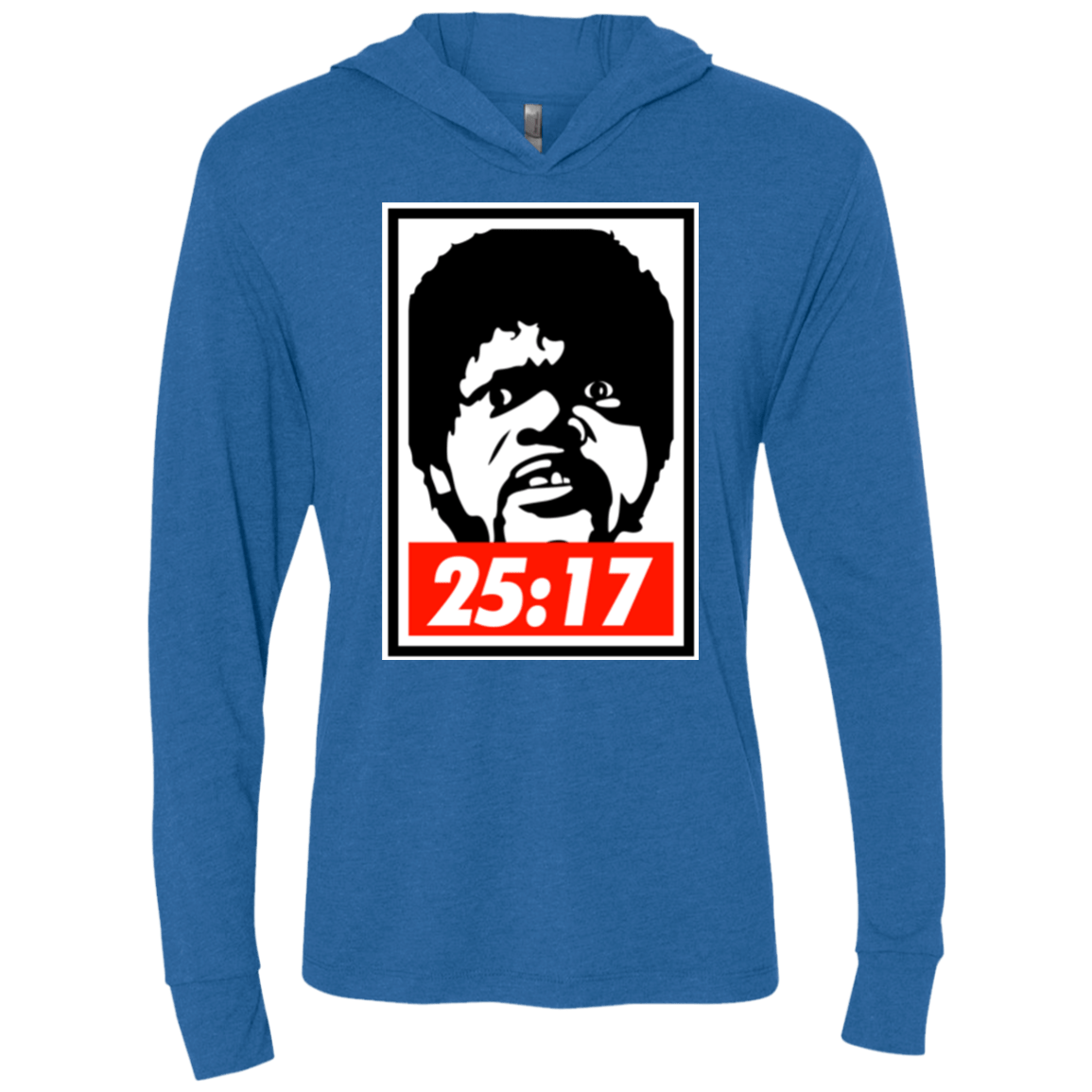 T-Shirts Vintage Royal / X-Small Ezekiel rules Triblend Long Sleeve Hoodie Tee