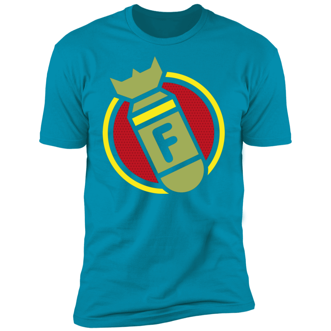 T-Shirts Turquoise / S F-Bomb Men's Premium T-Shirt