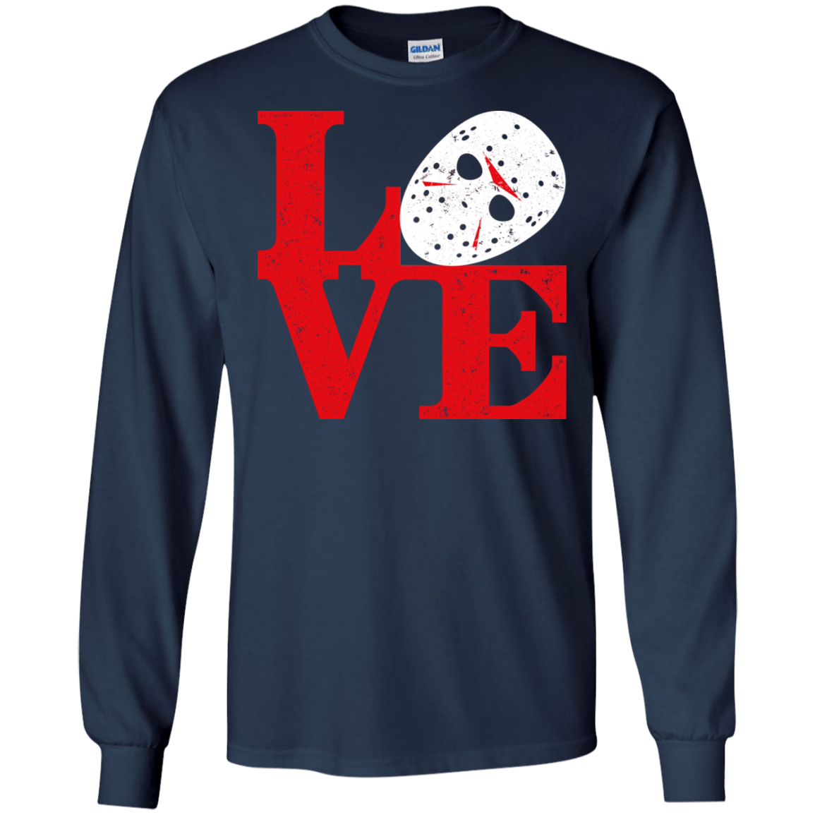 T-Shirts Navy / S F13 Love Men's Long Sleeve T-Shirt