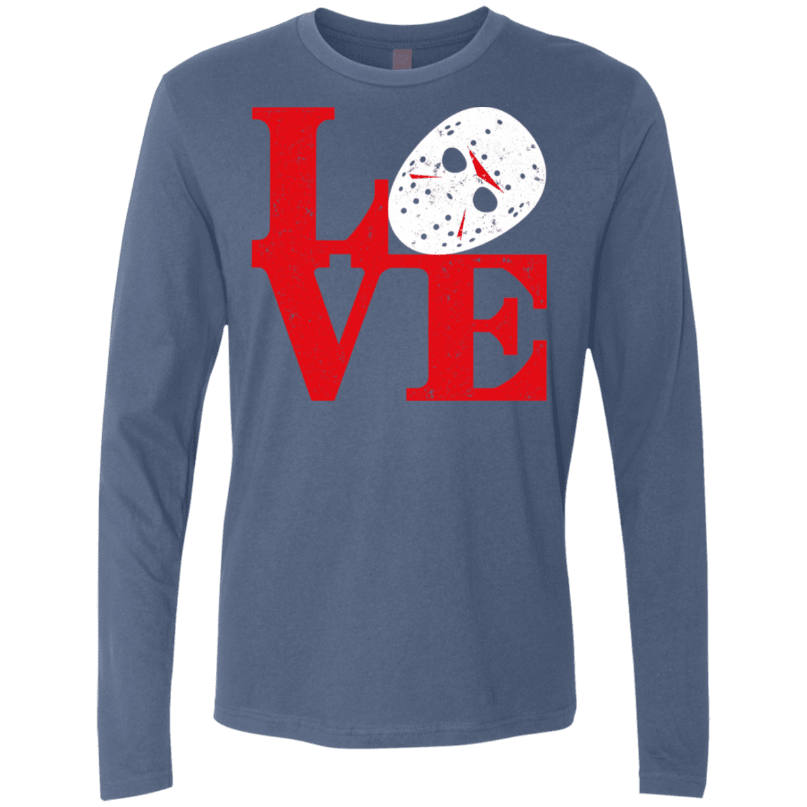 T-Shirts Indigo / S F13 Love Men's Premium Long Sleeve