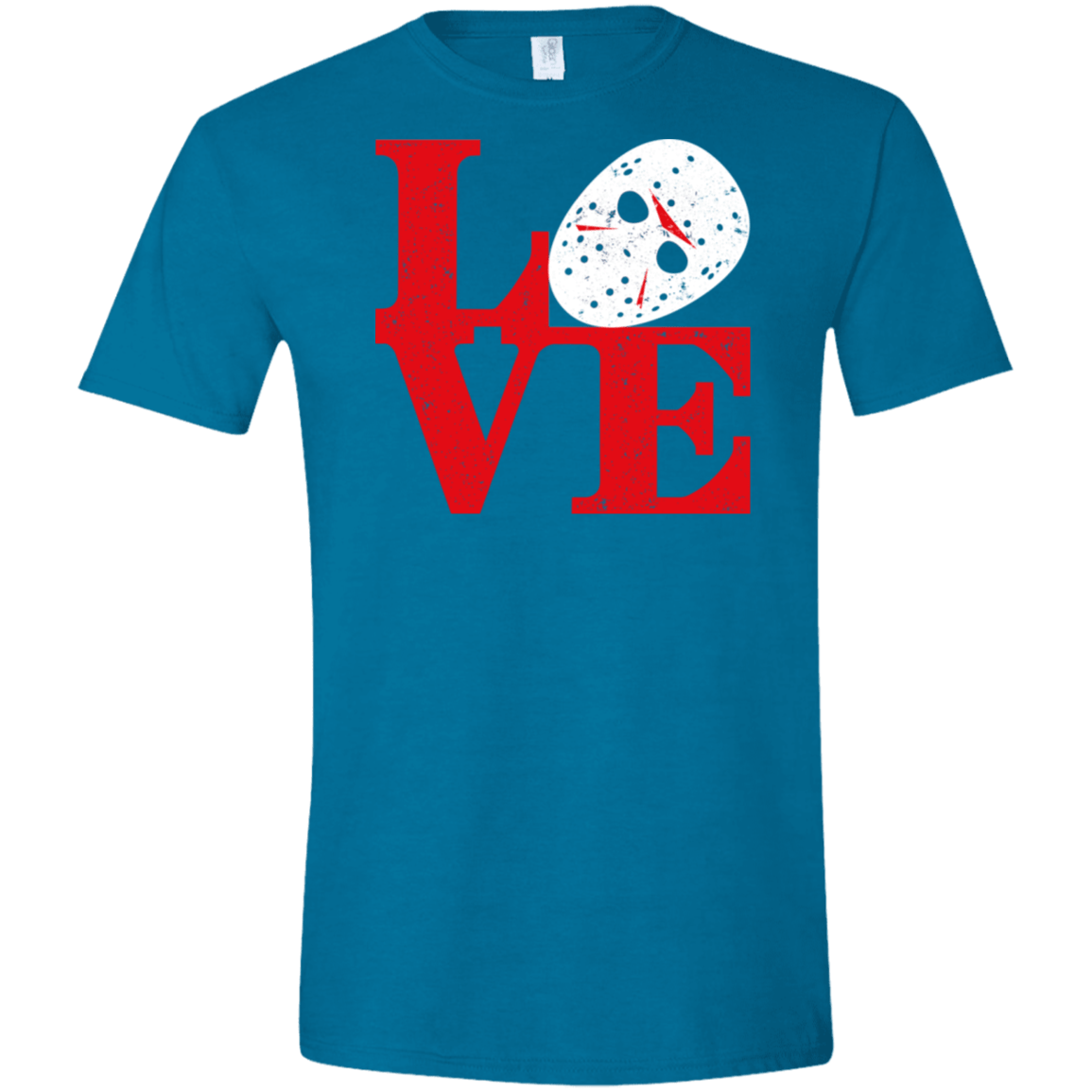 T-Shirts Antique Sapphire / S F13 Love Men's Semi-Fitted Softstyle