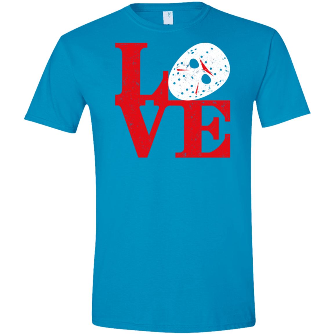 T-Shirts Sapphire / S F13 Love Men's Semi-Fitted Softstyle