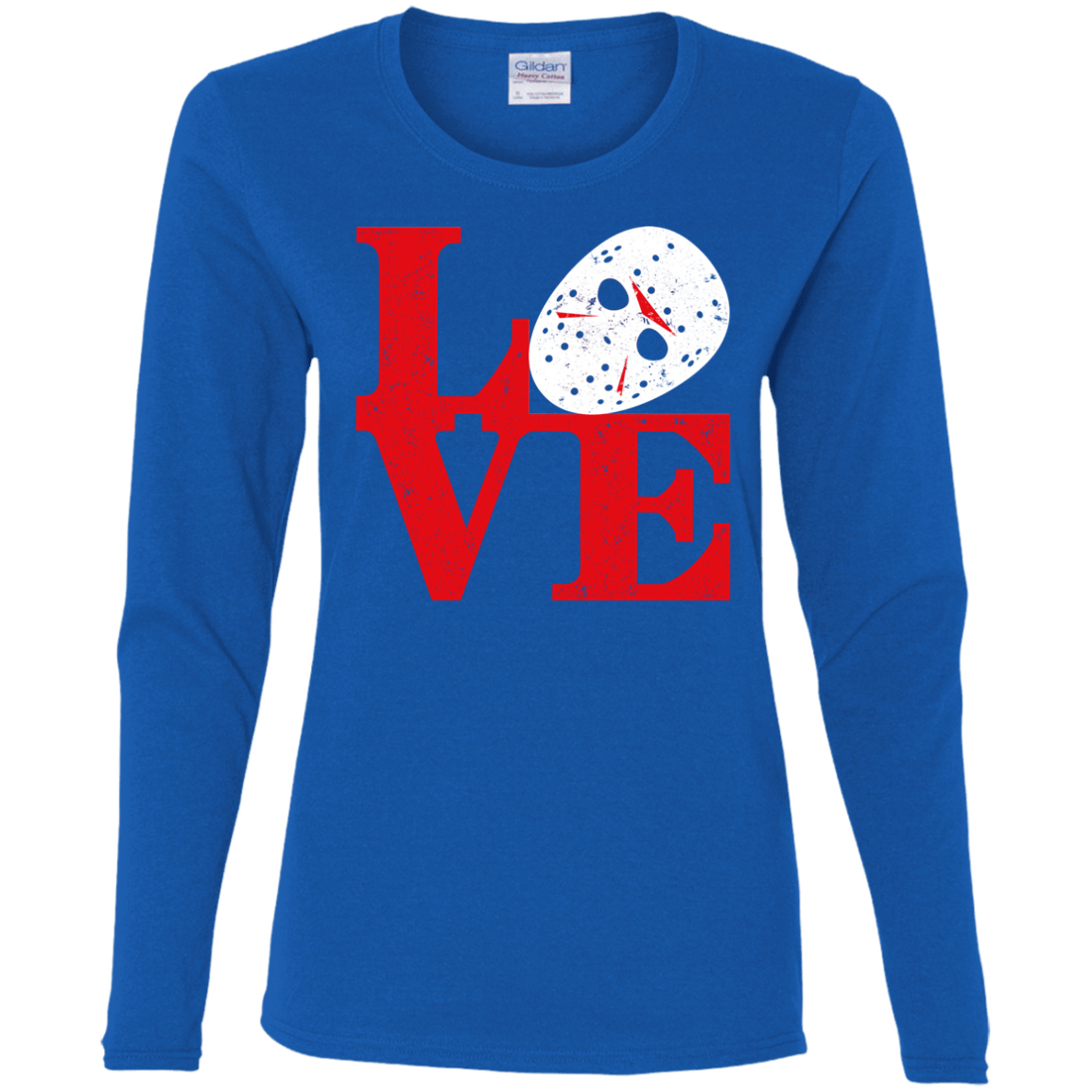 T-Shirts Royal / S F13 Love Women's Long Sleeve T-Shirt