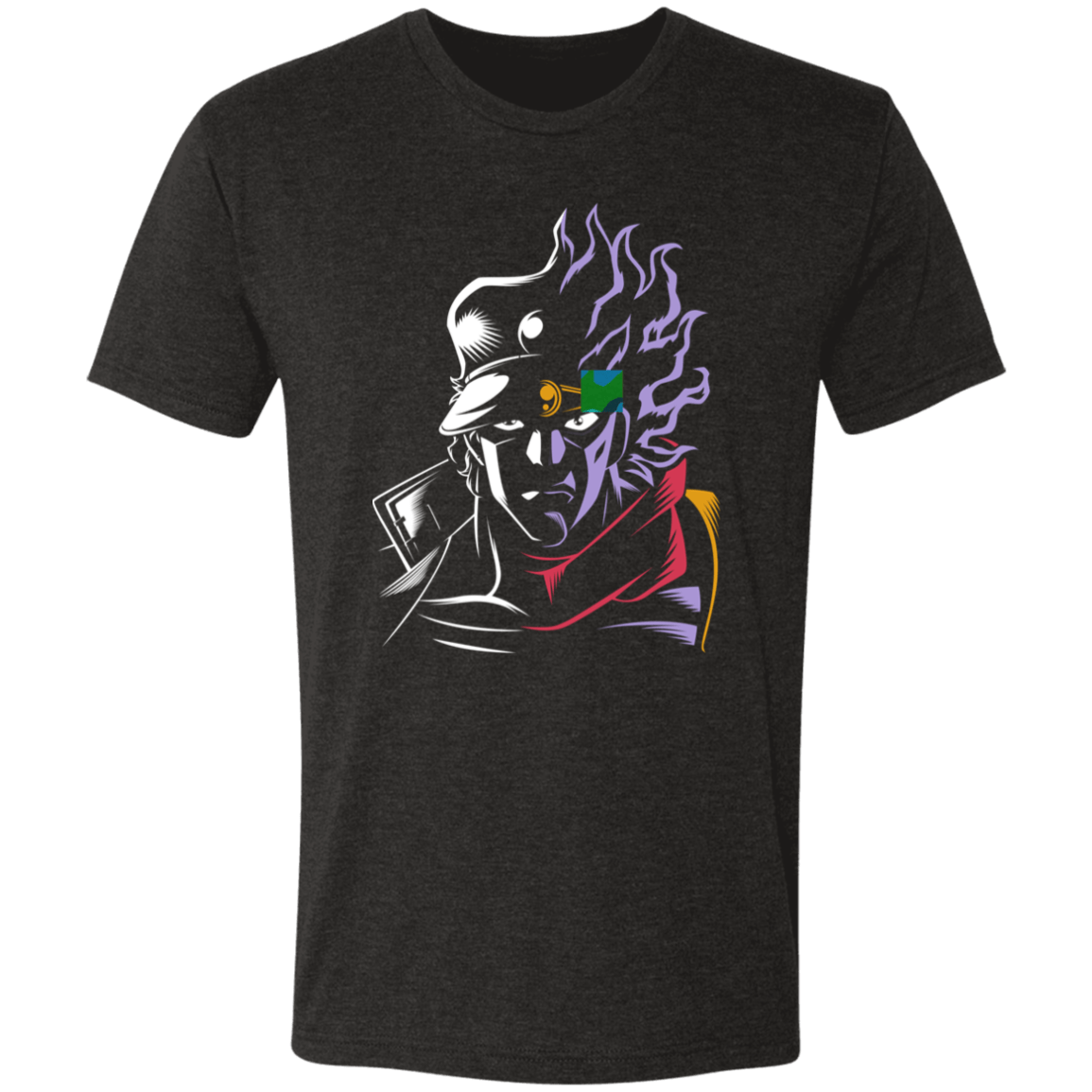 T-Shirts Vintage Black / S Face JO Men's Triblend T-Shirt