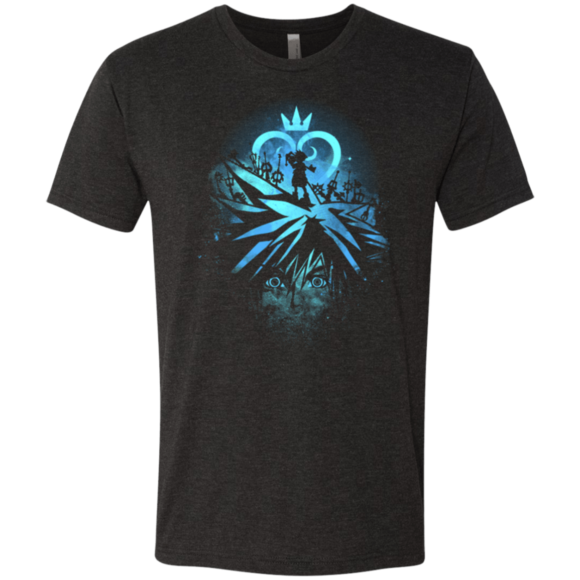 T-Shirts Vintage Black / Small Face of Kingdom Men's Triblend T-Shirt