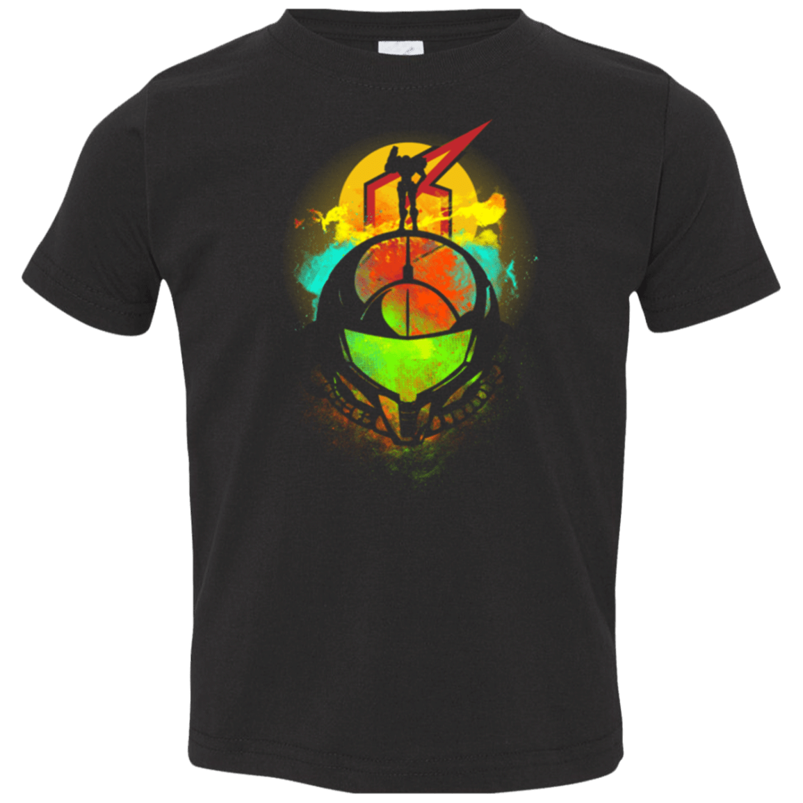 T-Shirts Black / 2T Face of Metroid Toddler Premium T-Shirt