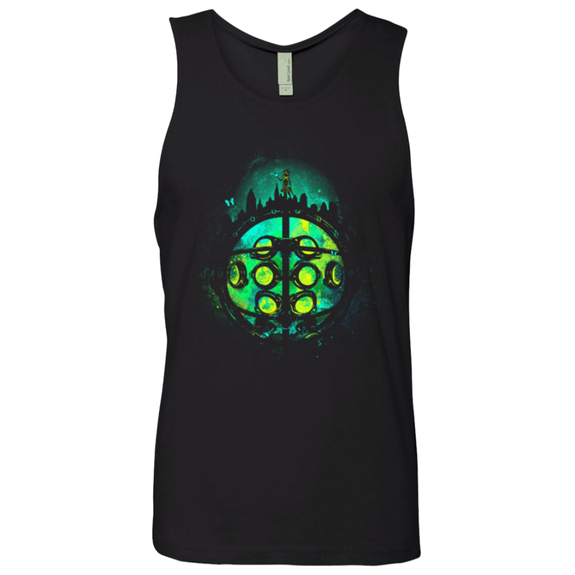 T-Shirts Black / Small Face of Rapture Men's Premium Tank Top