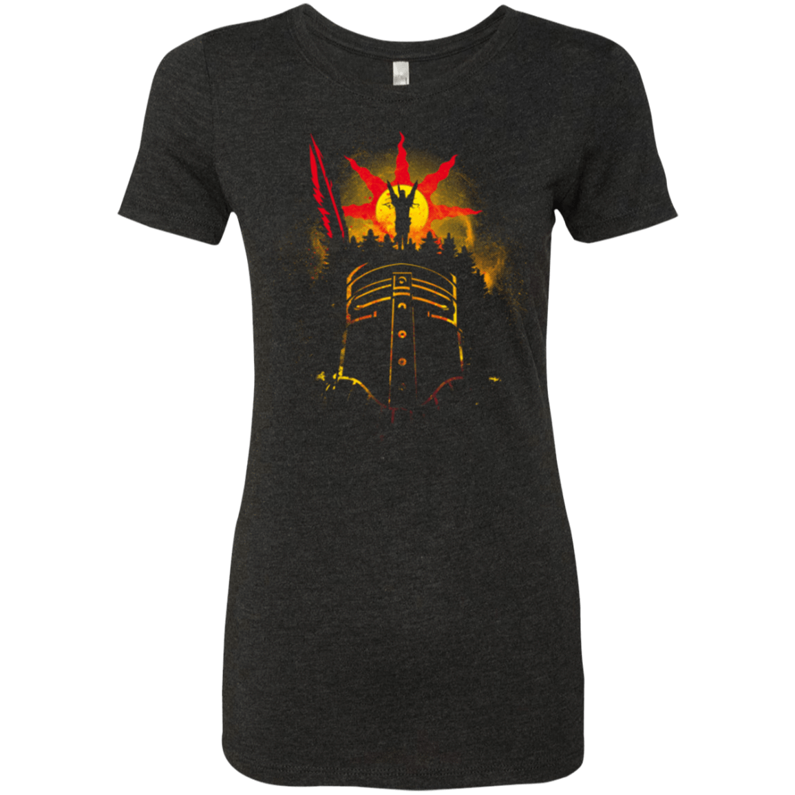 T-Shirts Vintage Black / Small Face of The Sun Women's Triblend T-Shirt