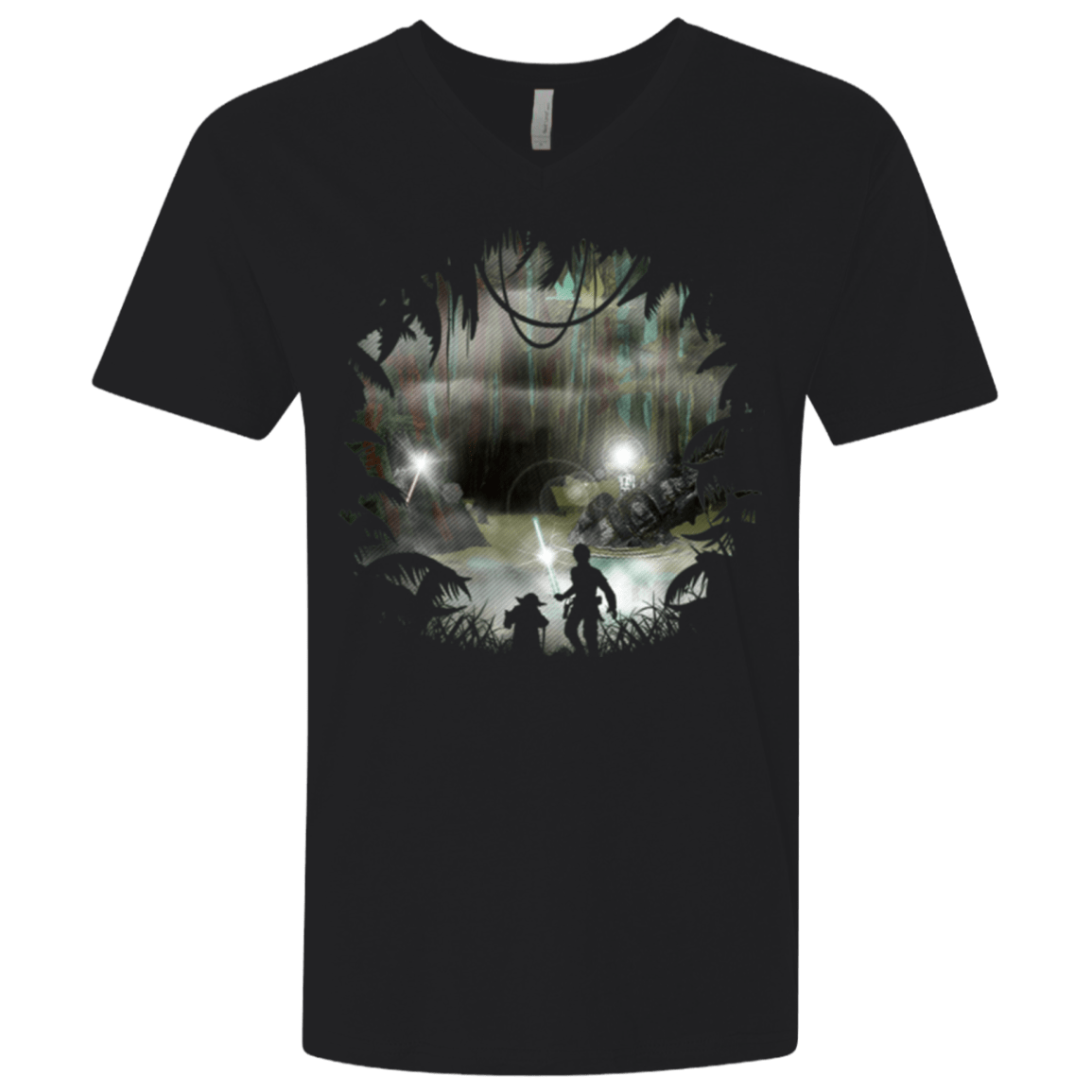 T-Shirts Black / X-Small Face your Fears Men's Premium V-Neck