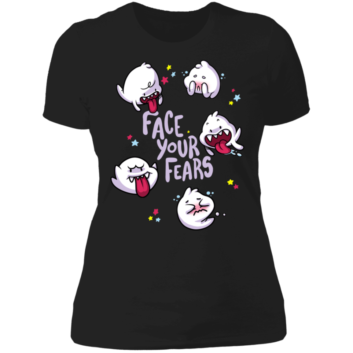 T-Shirts Black / X-Small Face your Fears Women's Premium T-Shirt