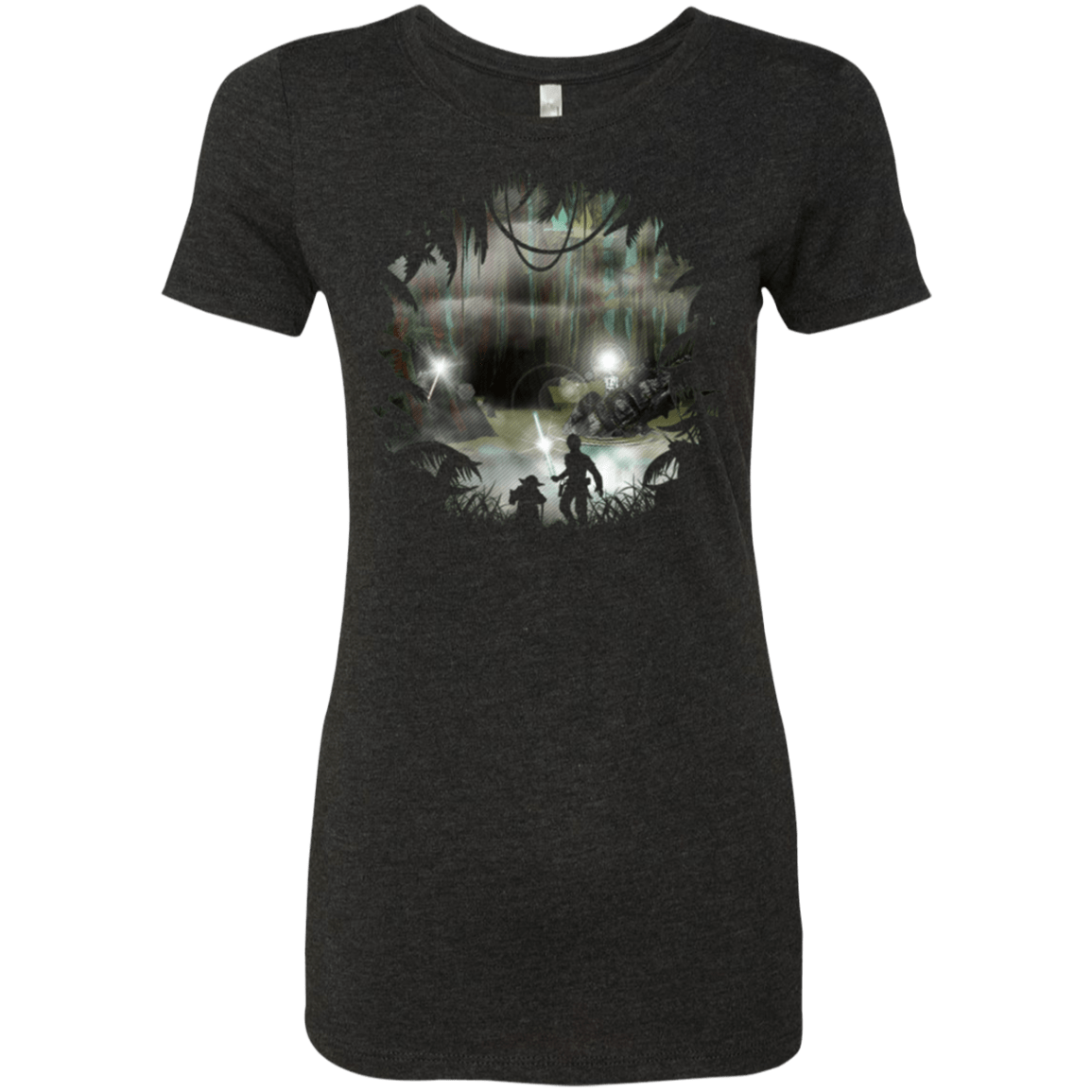 T-Shirts Vintage Black / Small Face your Fears Women's Triblend T-Shirt
