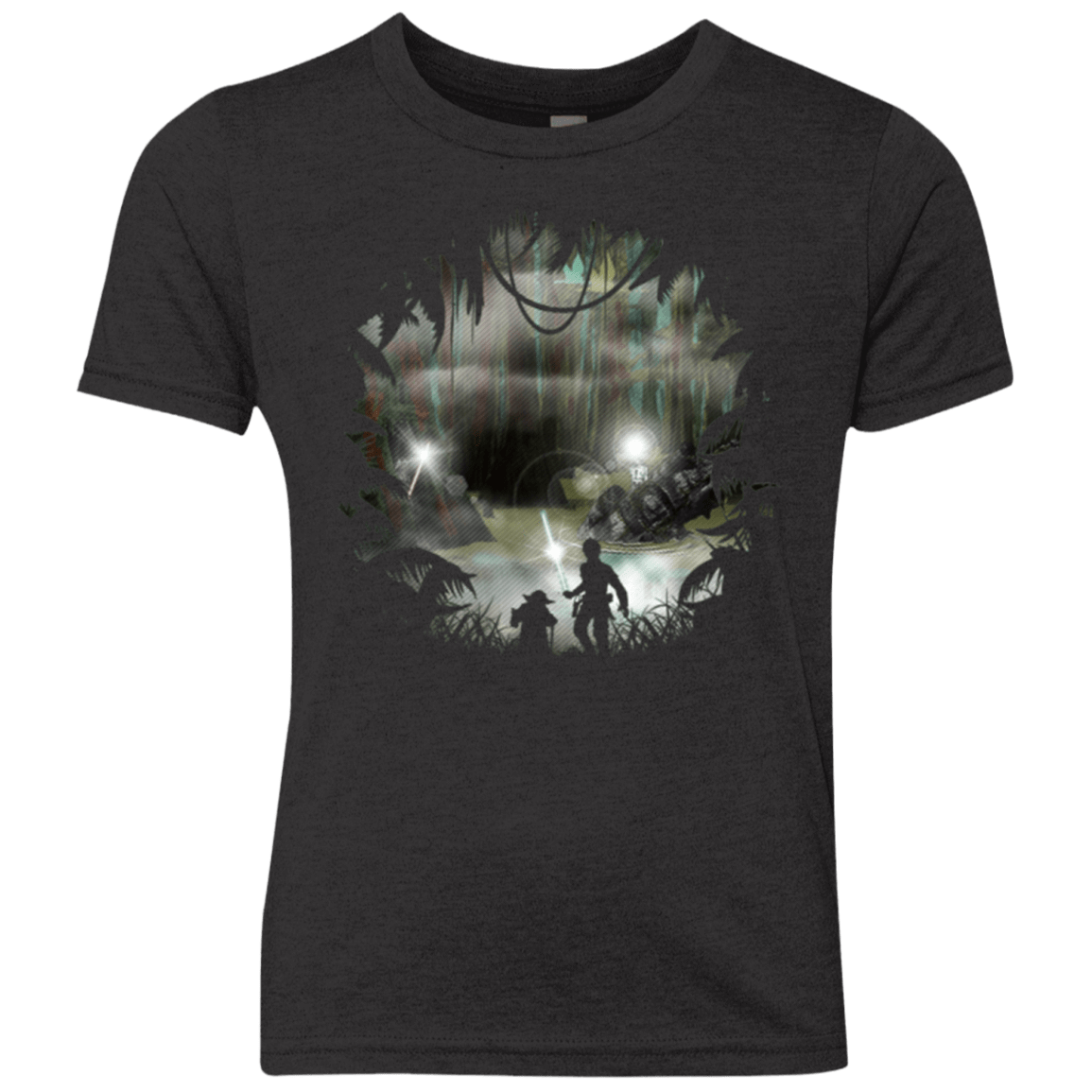 T-Shirts Vintage Black / YXS Face your Fears Youth Triblend T-Shirt