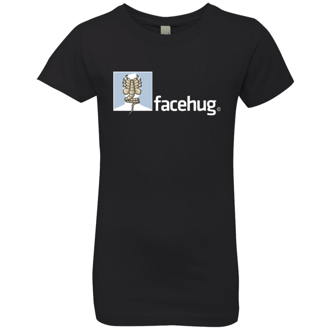 T-Shirts Black / YXS FACEHUG Girls Premium T-Shirt