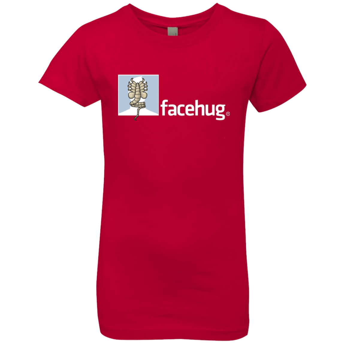 T-Shirts Red / YXS FACEHUG Girls Premium T-Shirt