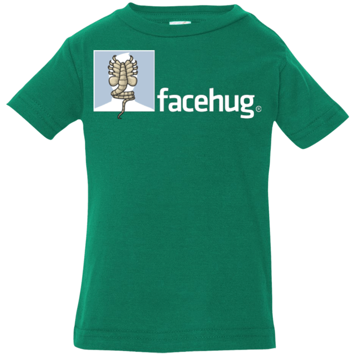 T-Shirts Kelly / 6 Months FACEHUG Infant Premium T-Shirt