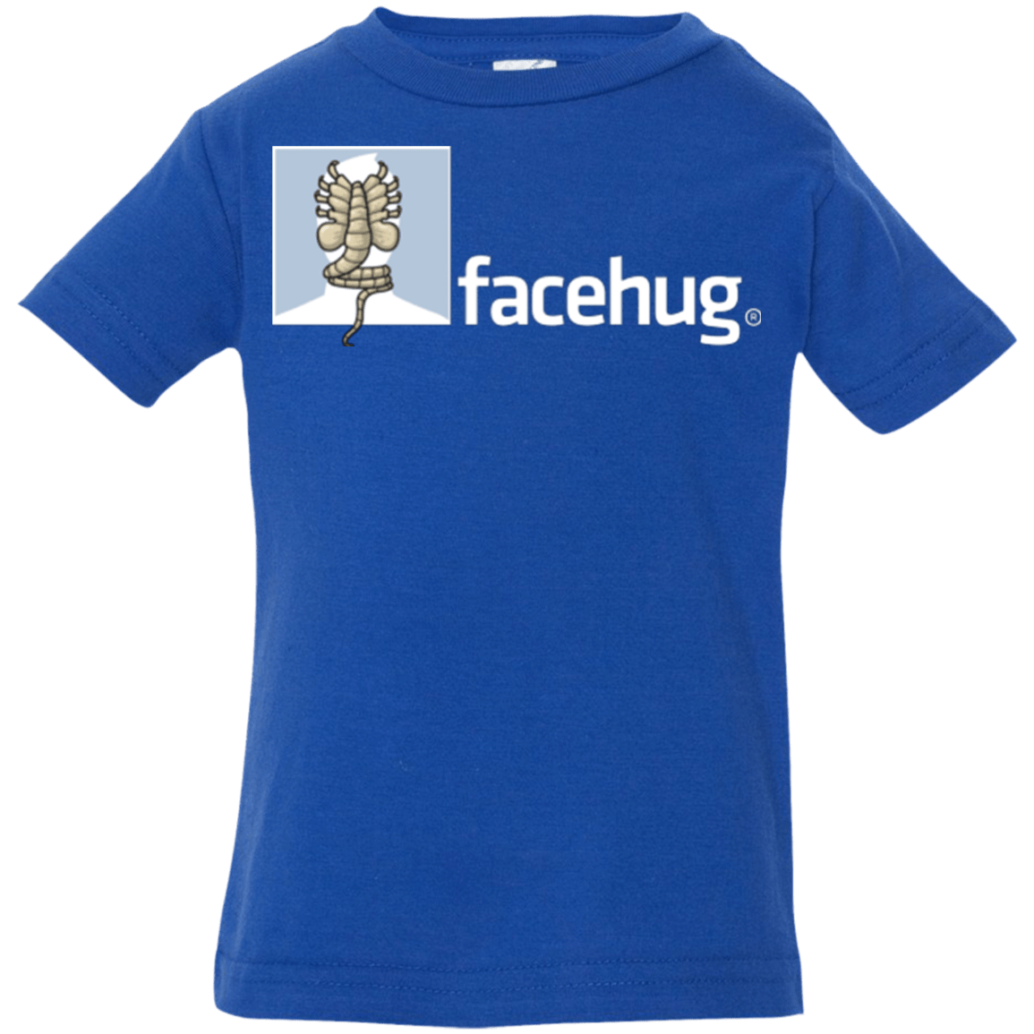 T-Shirts Royal / 6 Months FACEHUG Infant Premium T-Shirt