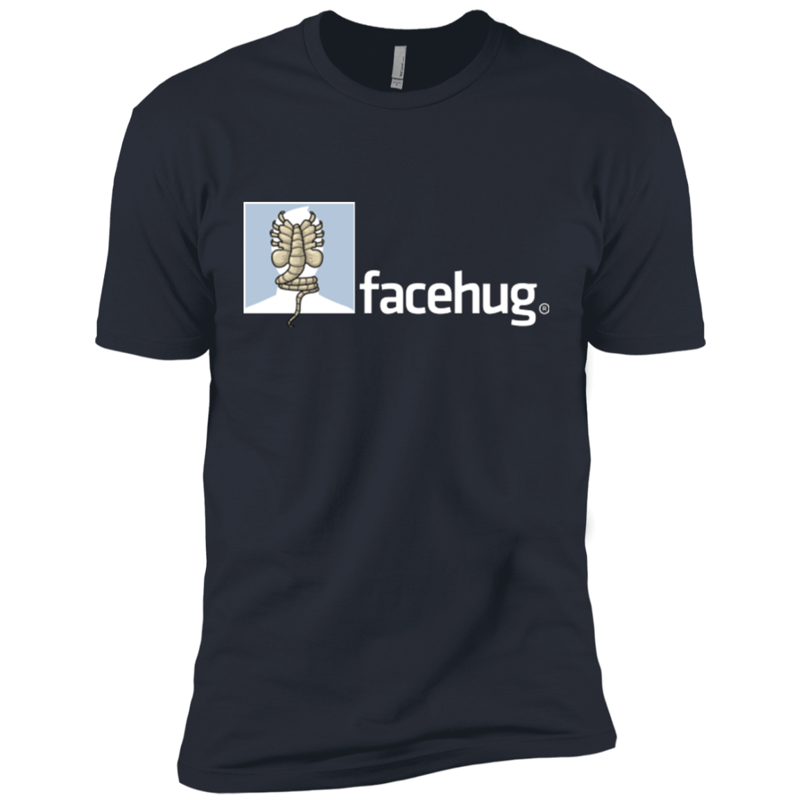 T-Shirts Indigo / X-Small FACEHUG Men's Premium T-Shirt