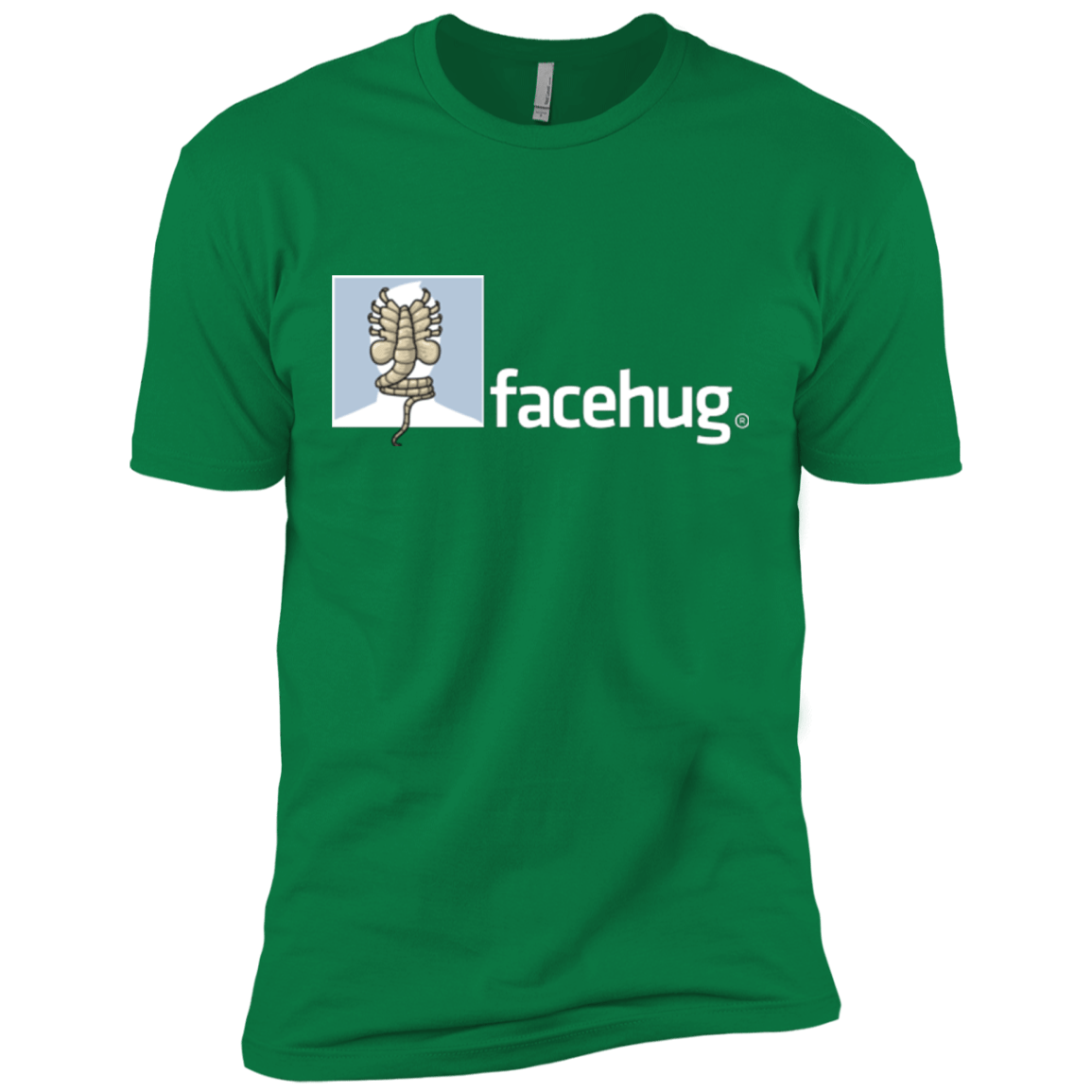 T-Shirts Kelly Green / X-Small FACEHUG Men's Premium T-Shirt