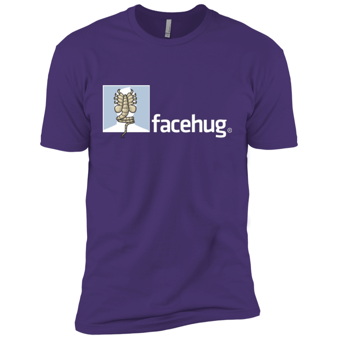 T-Shirts Purple / X-Small FACEHUG Men's Premium T-Shirt
