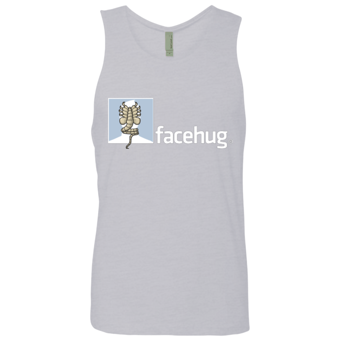 T-Shirts Heather Grey / Small FACEHUG Men's Premium Tank Top