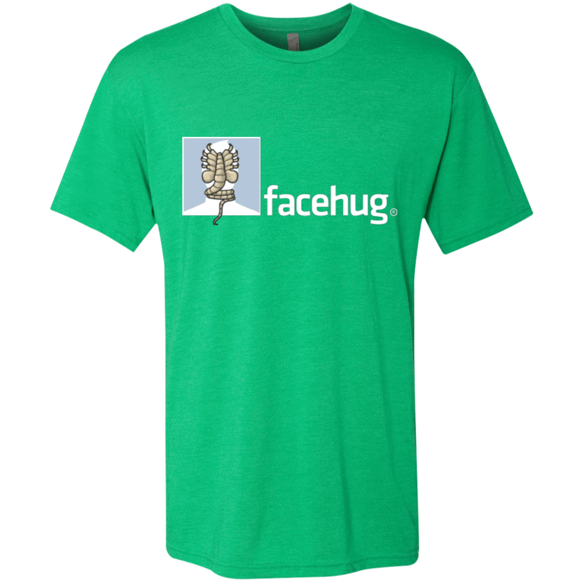 T-Shirts Envy / Small FACEHUG Men's Triblend T-Shirt