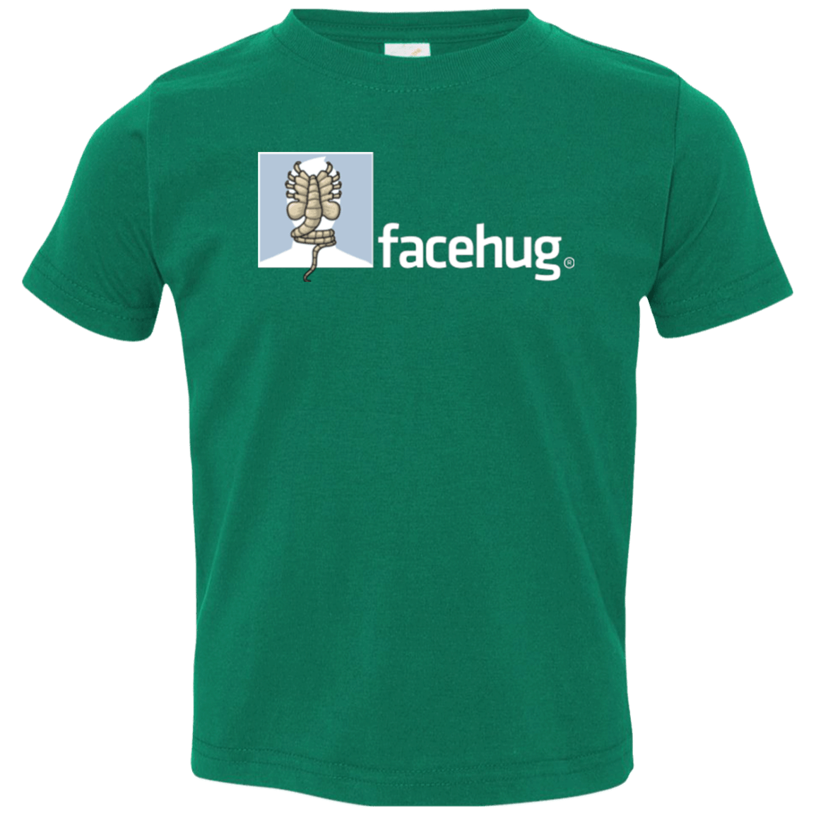 T-Shirts Kelly / 2T FACEHUG Toddler Premium T-Shirt