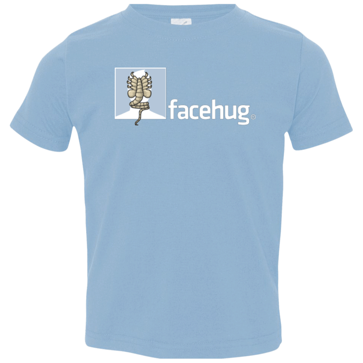 T-Shirts Light Blue / 2T FACEHUG Toddler Premium T-Shirt