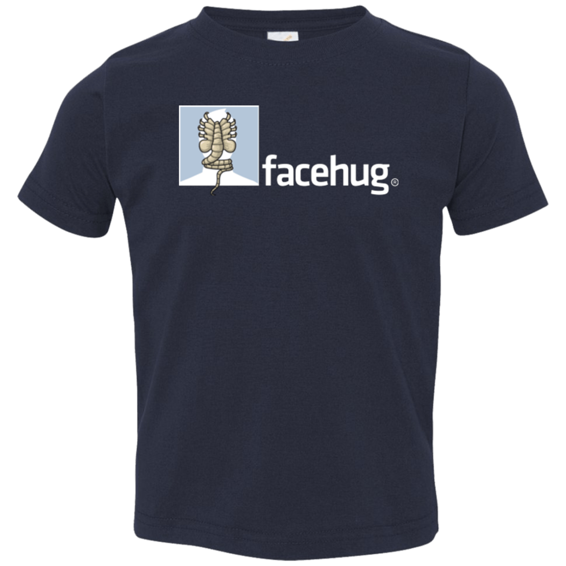 T-Shirts Navy / 2T FACEHUG Toddler Premium T-Shirt