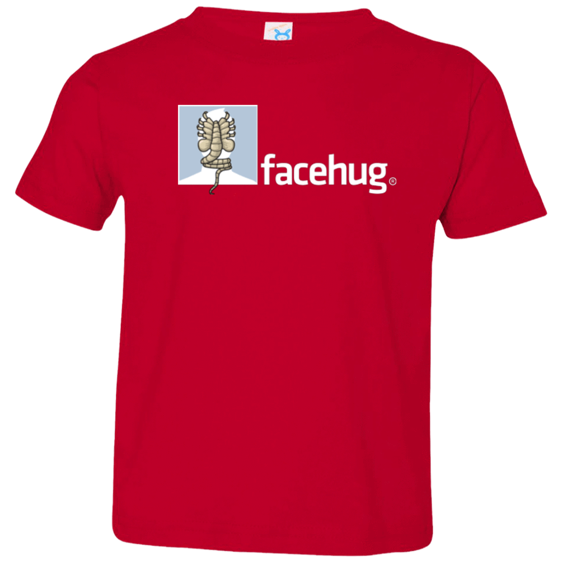 T-Shirts Red / 2T FACEHUG Toddler Premium T-Shirt