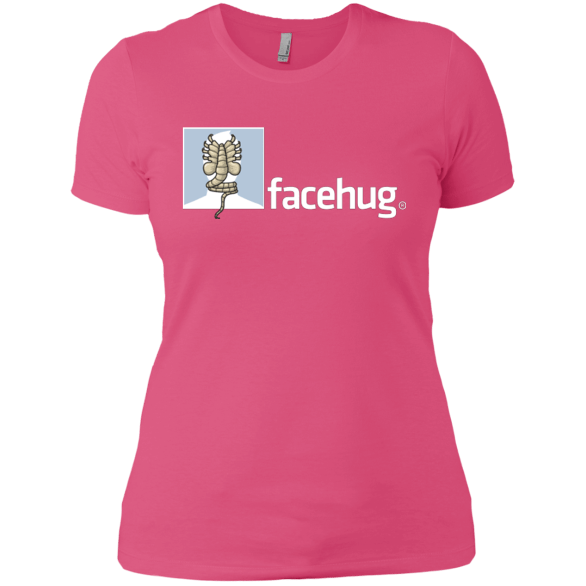 T-Shirts Hot Pink / X-Small FACEHUG Women's Premium T-Shirt