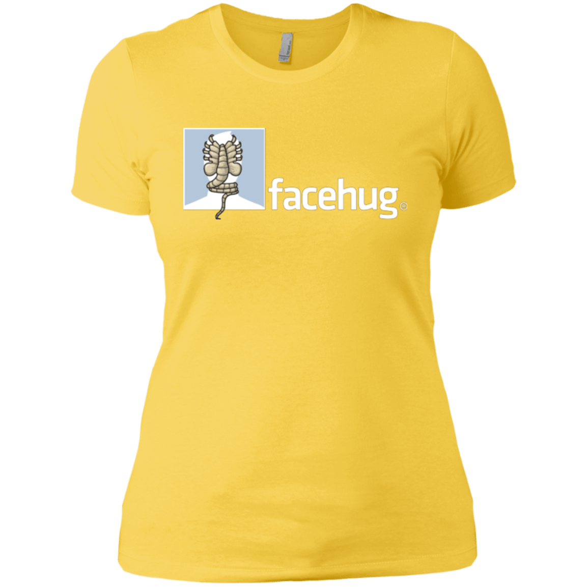 T-Shirts Vibrant Yellow / X-Small FACEHUG Women's Premium T-Shirt