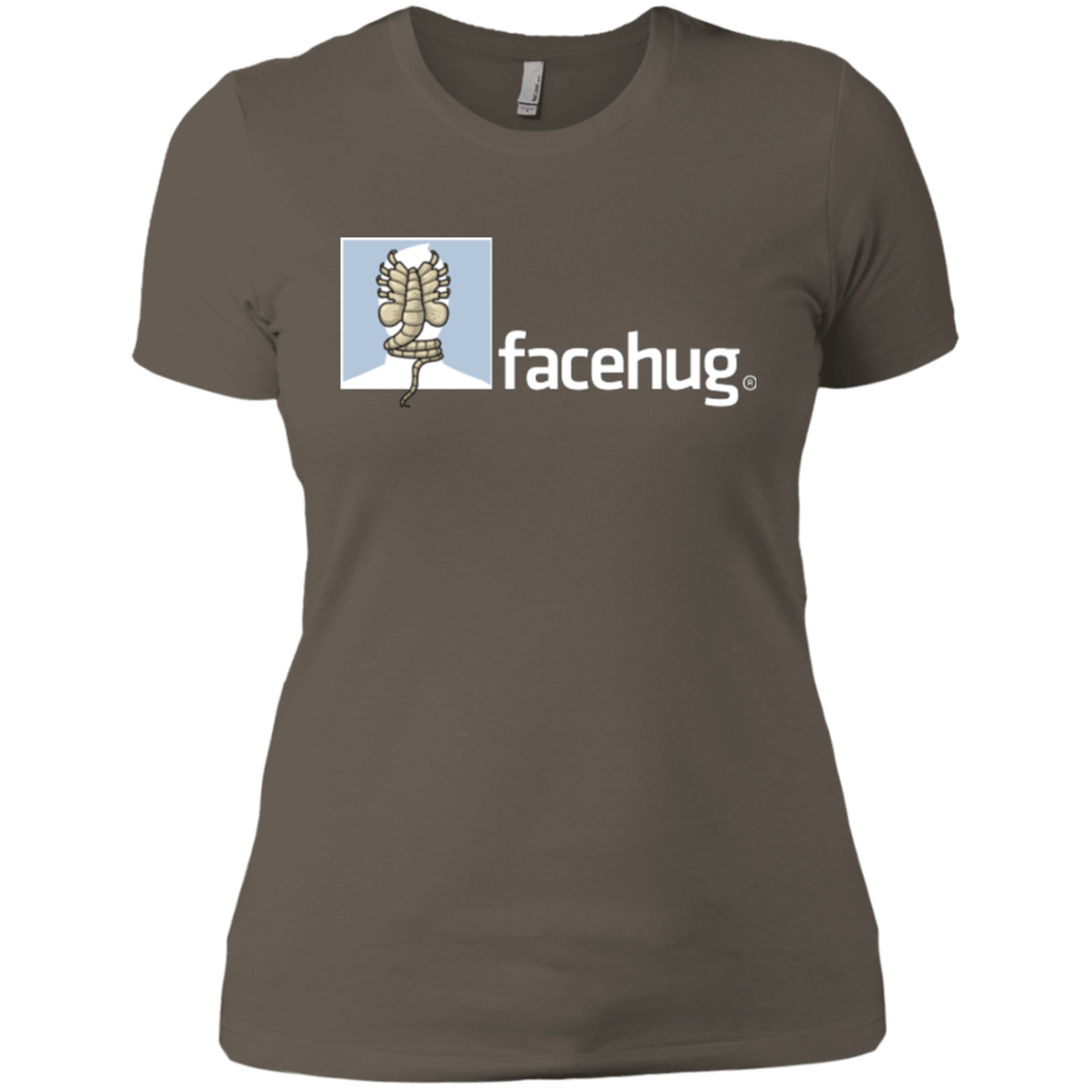 T-Shirts Warm Grey / X-Small FACEHUG Women's Premium T-Shirt