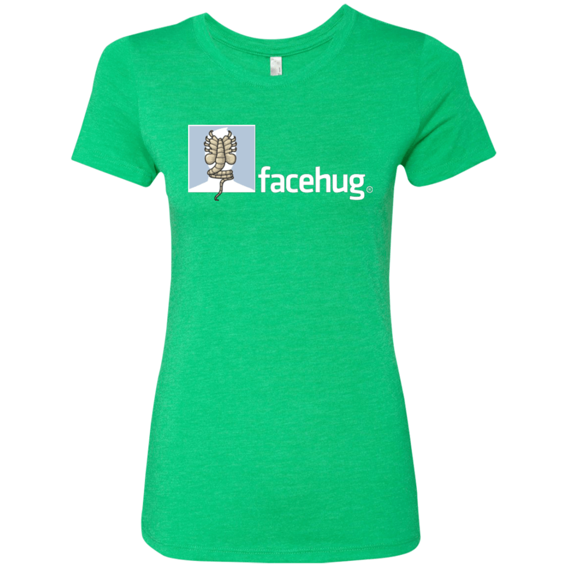 T-Shirts Envy / Small FACEHUG Women's Triblend T-Shirt