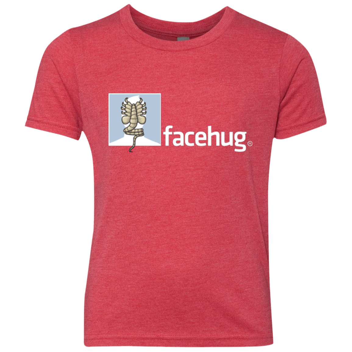 T-Shirts Vintage Red / YXS FACEHUG Youth Triblend T-Shirt