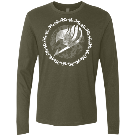 T-Shirts Military Green / S Fairytail Men's Premium Long Sleeve