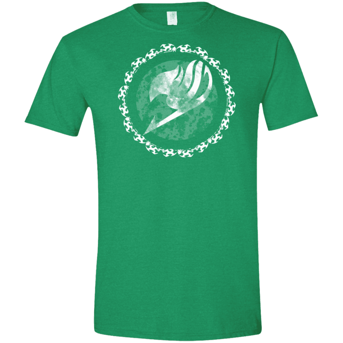 T-Shirts Heather Irish Green / M Fairytail Men's Semi-Fitted Softstyle