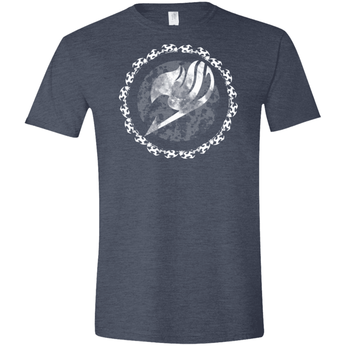 T-Shirts Heather Navy / S Fairytail Men's Semi-Fitted Softstyle
