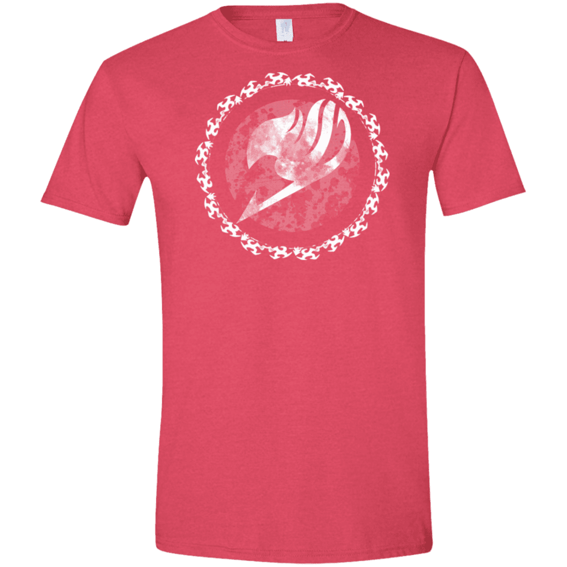 T-Shirts Heather Red / S Fairytail Men's Semi-Fitted Softstyle