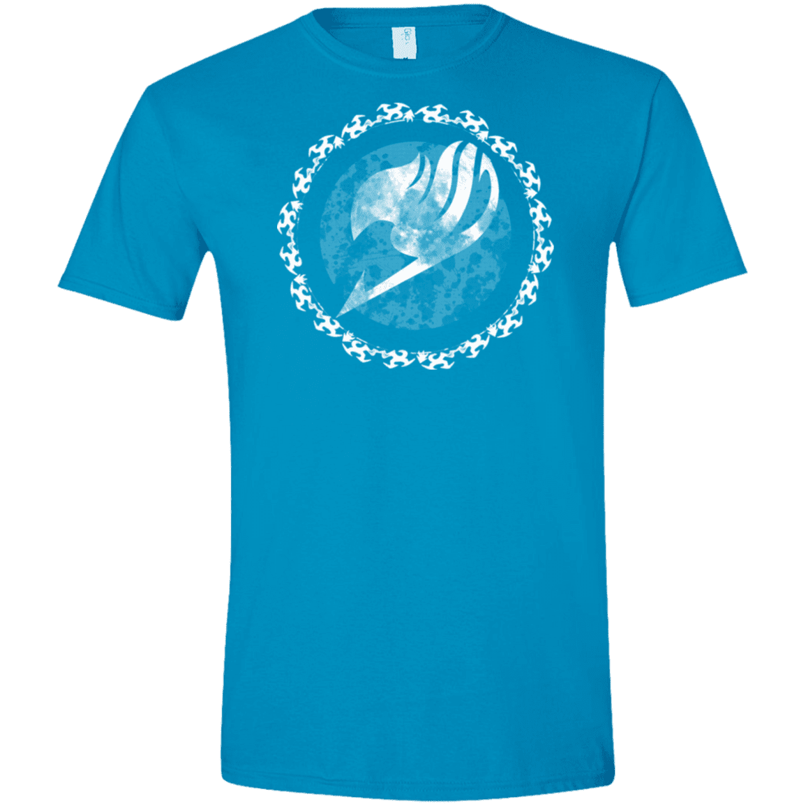 T-Shirts Sapphire / S Fairytail Men's Semi-Fitted Softstyle