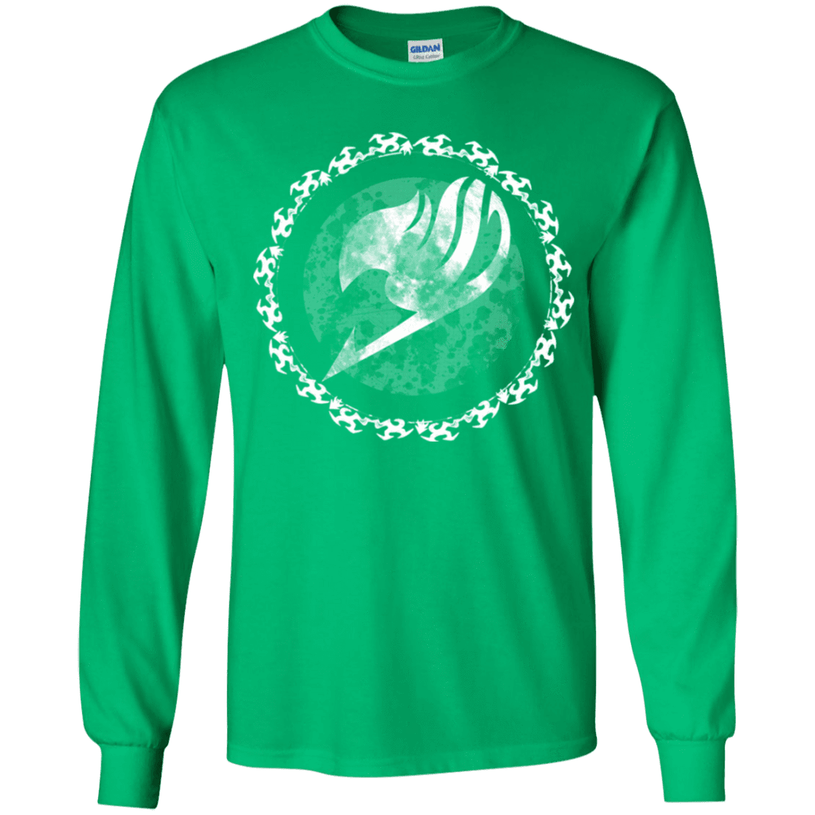 T-Shirts Irish Green / YS Fairytail Youth Long Sleeve T-Shirt