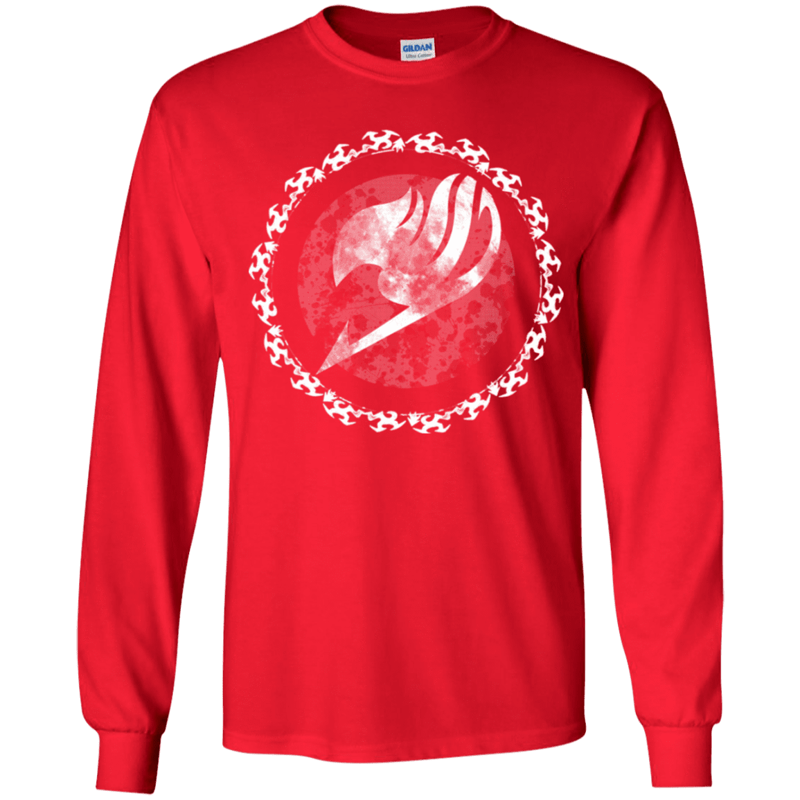 T-Shirts Red / YS Fairytail Youth Long Sleeve T-Shirt