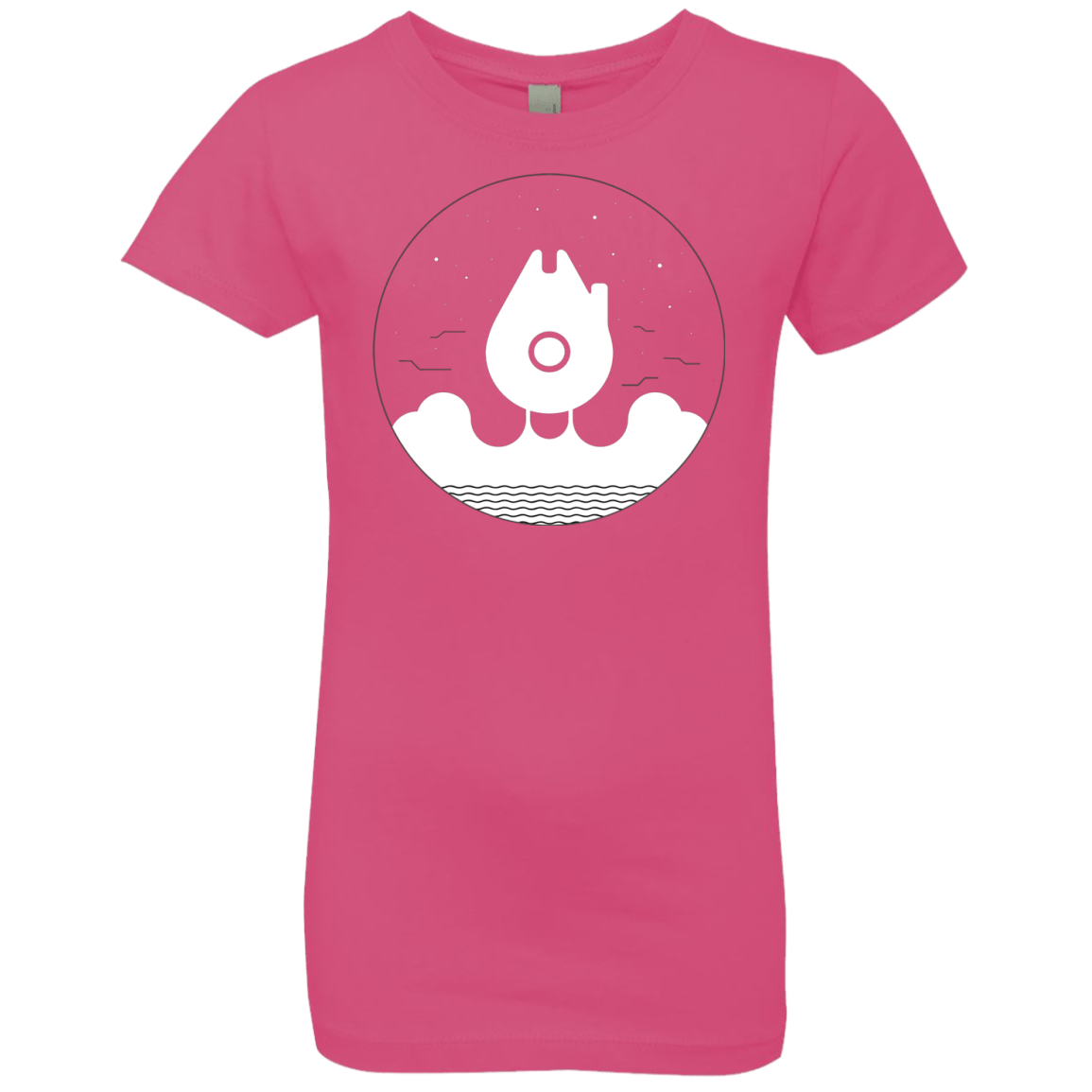 T-Shirts Hot Pink / YXS Falco Rises Girls Premium T-Shirt