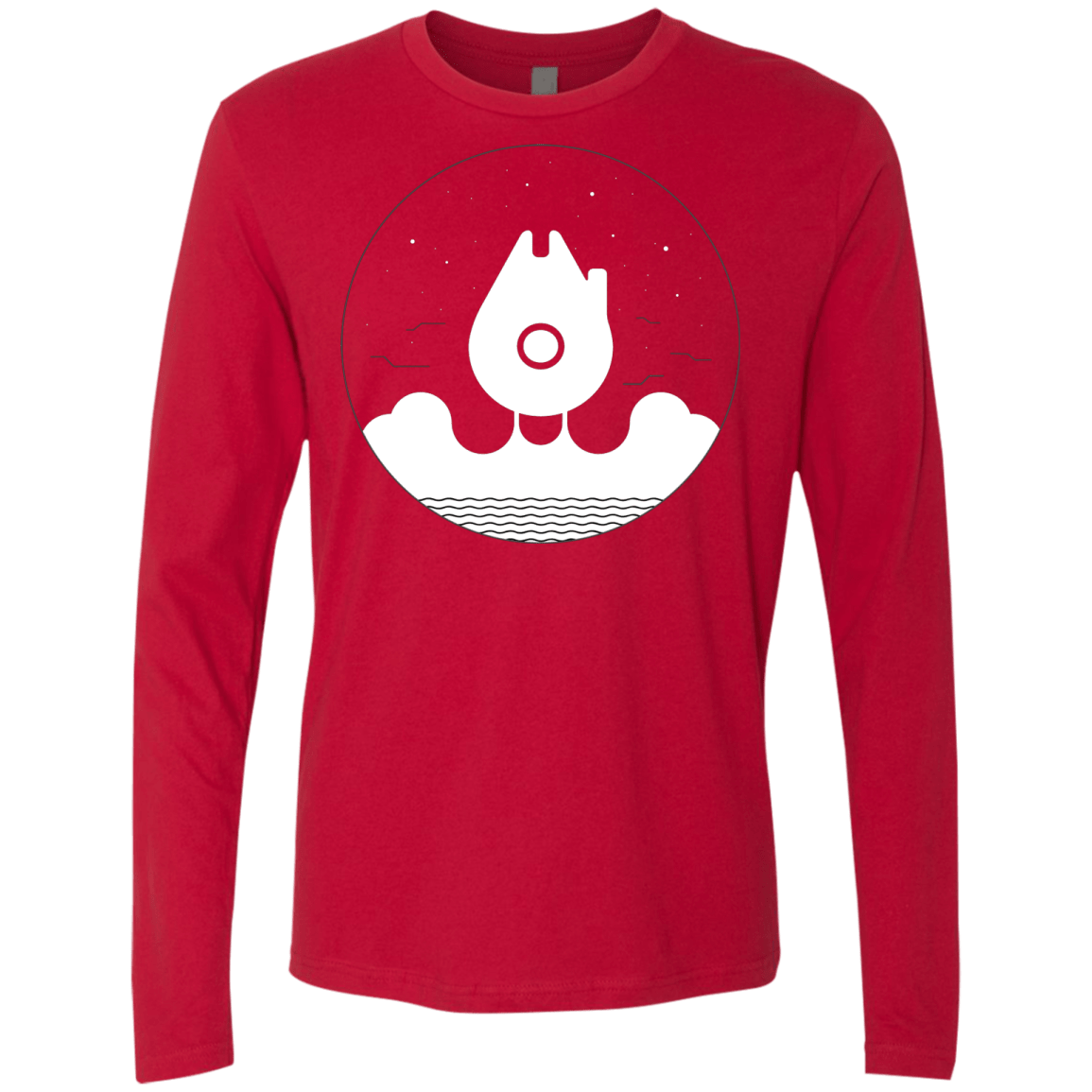 T-Shirts Red / S Falco Rises Men's Premium Long Sleeve