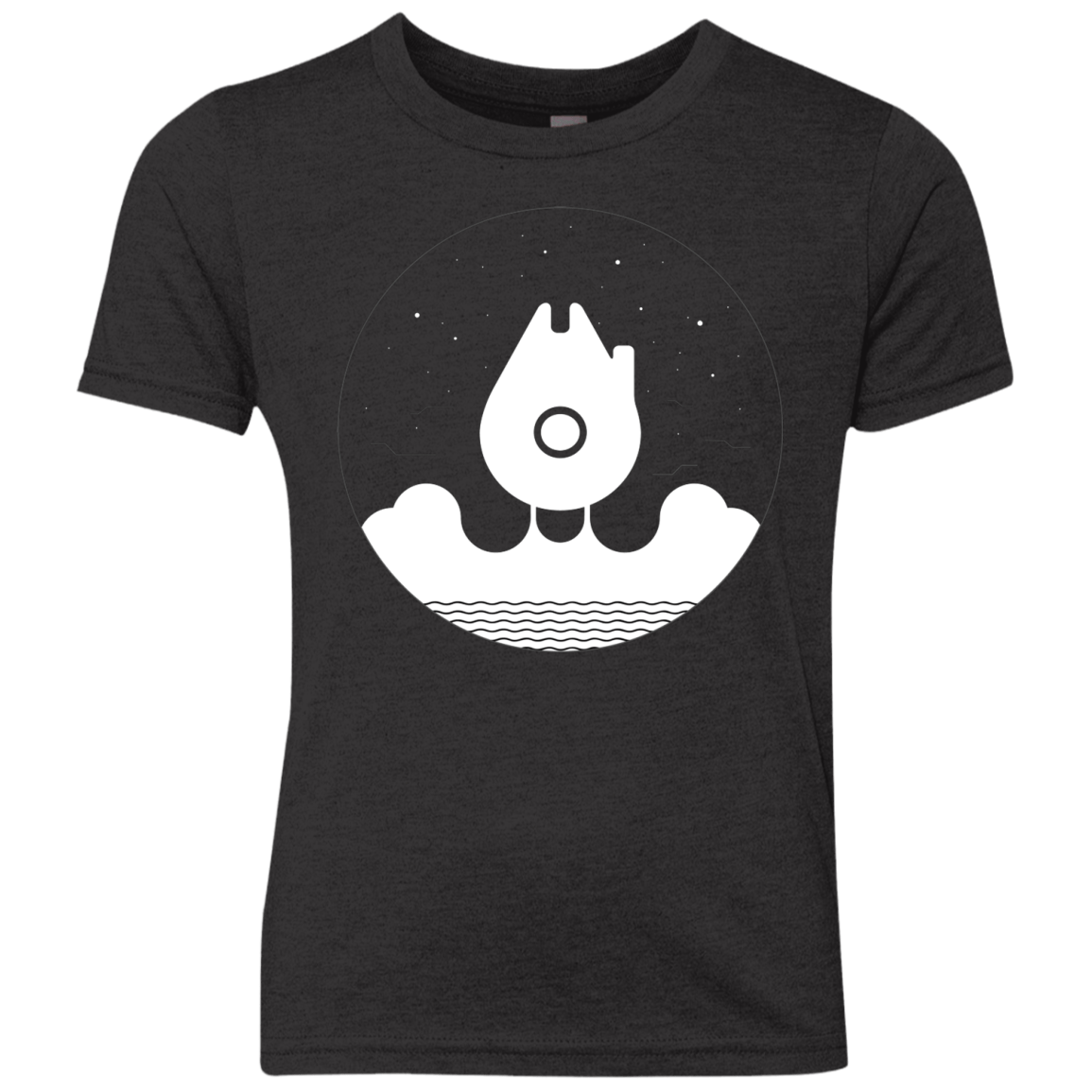 T-Shirts Vintage Black / YXS Falco Rises Youth Triblend T-Shirt